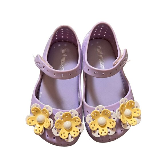 Mini Melissa Other - Lilac Floral Furadinha Mini Melissa